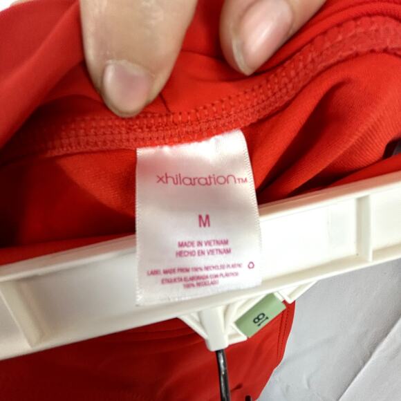 Xhilaration Medium Swim Suit Bikini 2-piece made in Vietnam red and  print - Picture 5 of 12